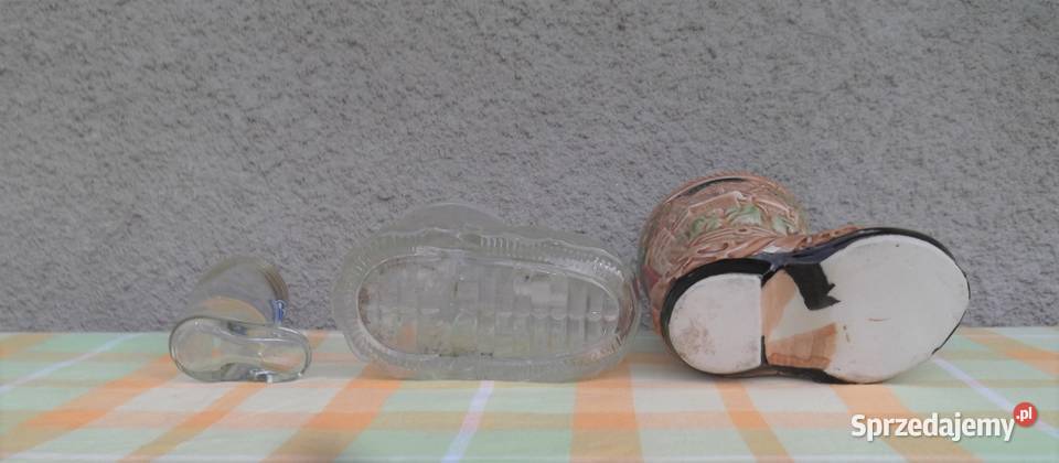 Stare Kufle Buty Ceramika i szkło śląskie Cieszyn
