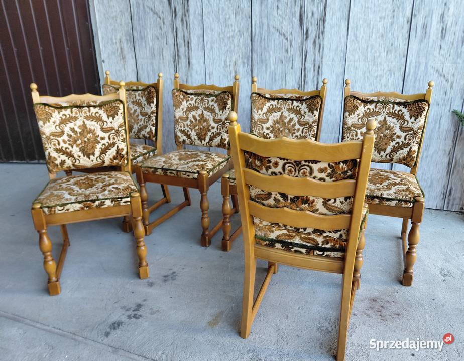 krzesła 6 sztuk 142 kujawsko-pomorskie Byczyna