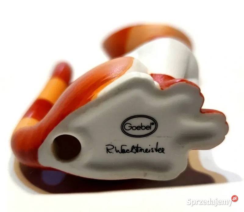 Figurka kota porcelana Goebel Rosina zachodniopomorskie Chojna