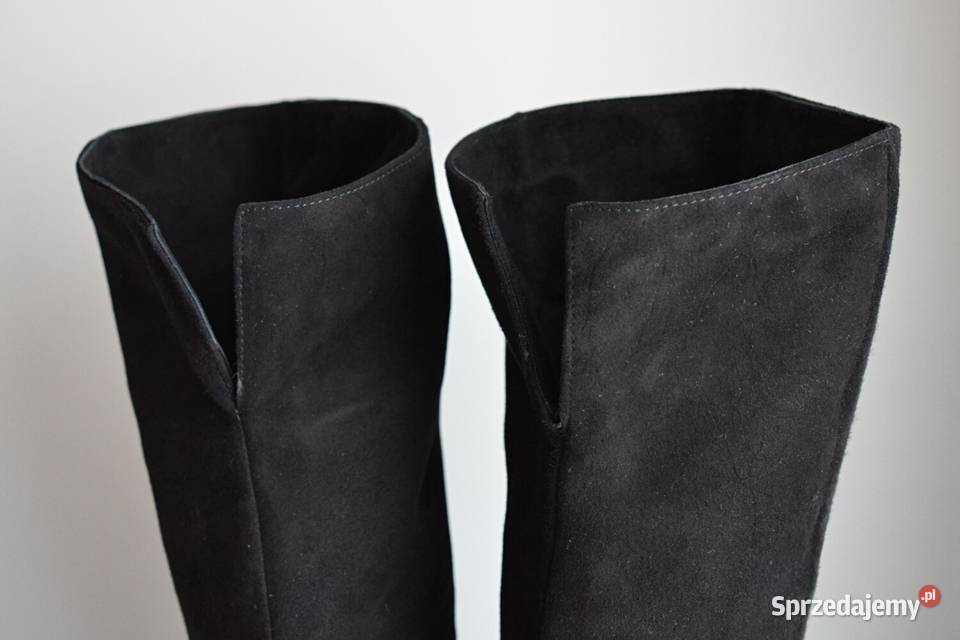 WYGODNY OBCAS naturalny zamsz muszkieterki Białystok