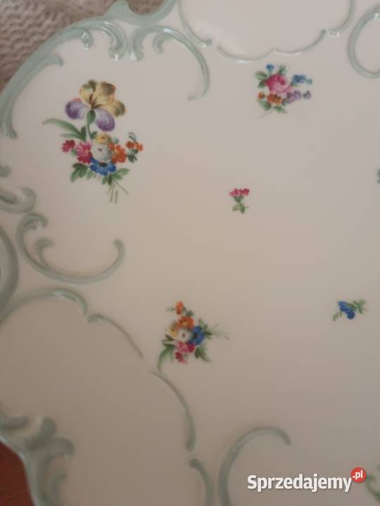 Hutschenreuther przepiękna stylowa stara patera śląskie Jastrzębie-Zdrój