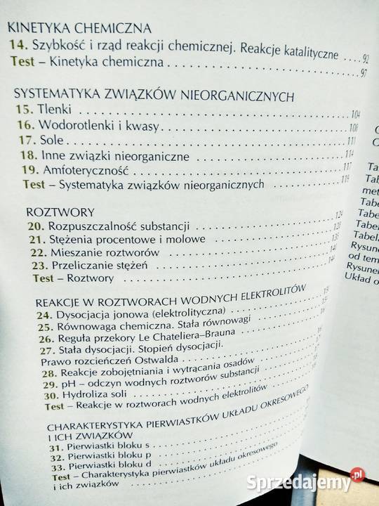 Chemia 1 zbiór zadań nowa era unikatowe książki Warszawa sprzedam