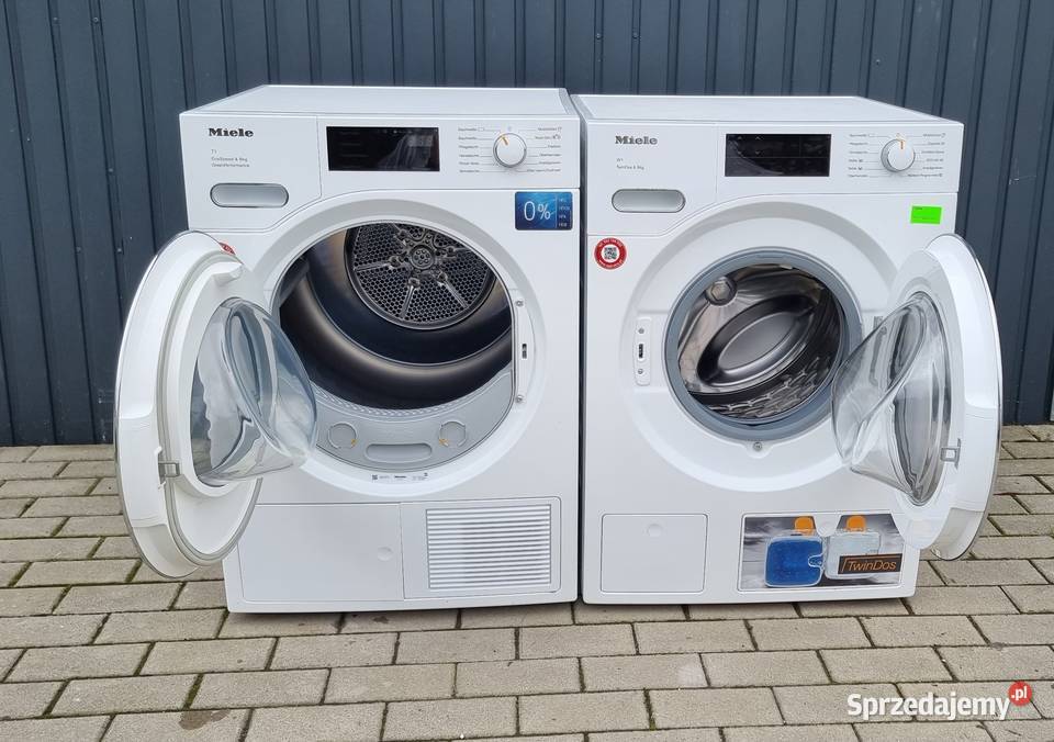 Zestaw Miele Pralka W1 WWG 660 WCS Suszarka z Pralki i suszarki Wrocław
