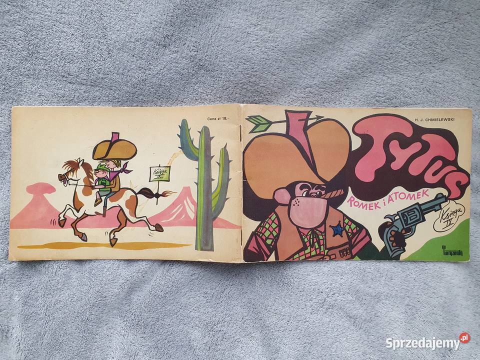 Tytus Romek i ATomek księga IX wydanie 1 1974 Gdynia