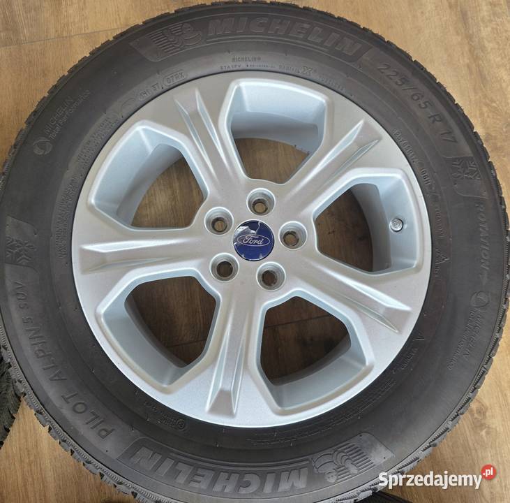 Alufelgi Koła Ford 17 5x108 z czujnikami Tarnowa
