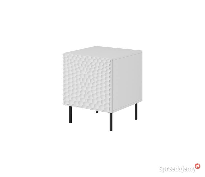 Szafki nocne HOLE biały mat 44cm Pozostałe Rzeszów