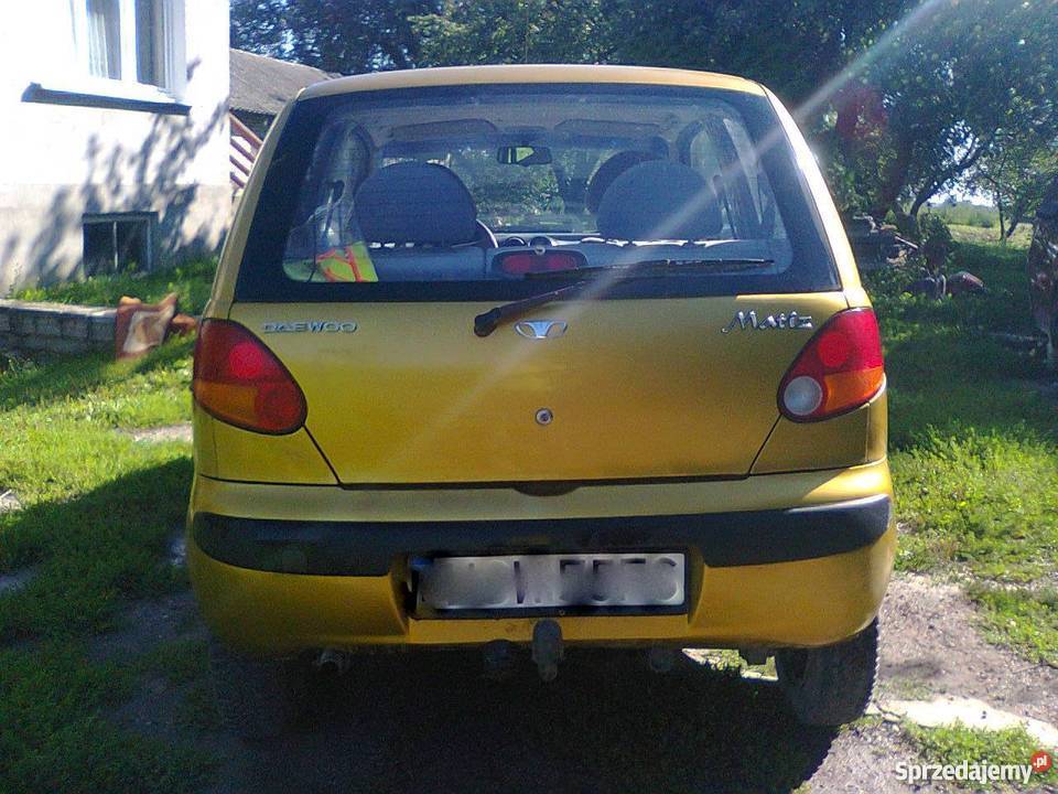 Matiz lpg benzyna+LPG