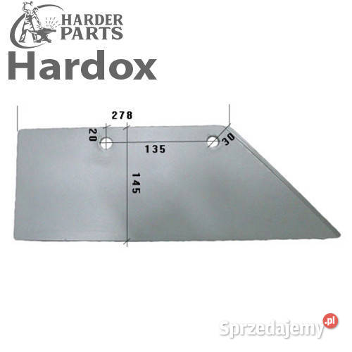 Lemiesz 16 300ha HARDOX 3352020P SB43R do pługa Suwałki