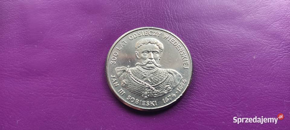 Moneta PRL 50 ZŁOTYCH 1983 JAN III SOBIESKI Pruszków