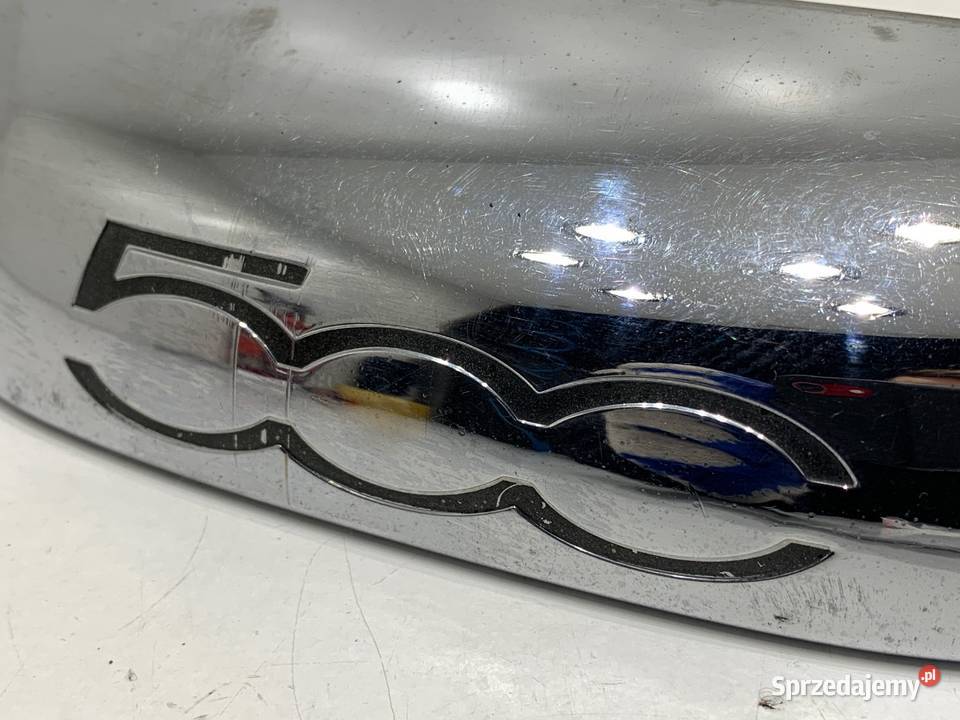 LISTWA KLAPY TYŁ FIAT 500 Hatchback SREBRNY