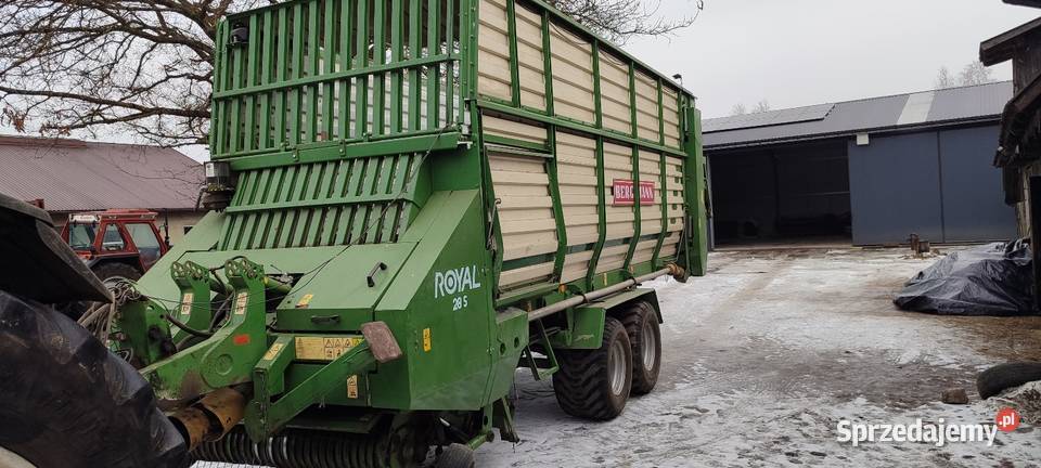 Przyczepa samozbierająca Bergmann royal 28s sprzedam
