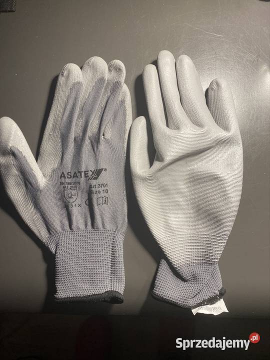 Rękawice robocze ASATEX 3701 rozmiar 10 nowe z