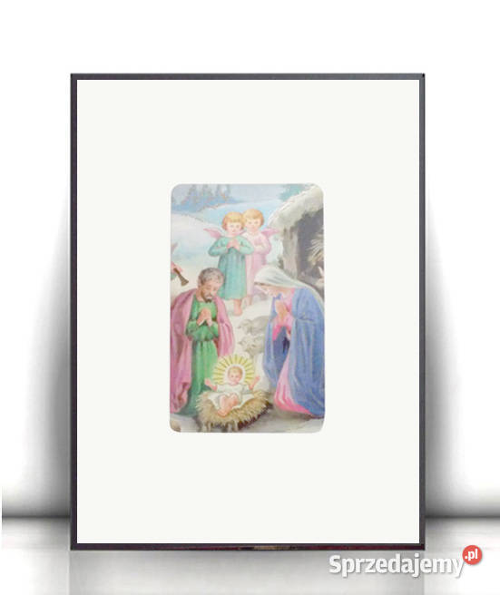 religijny obrazek A5 Święta Rodzina obrazek Dom i Ogród Białystok