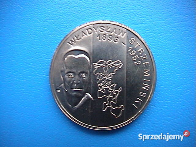 Moneta 2 Władysław Strzemiński Numizmatyka Wola Żelechowska