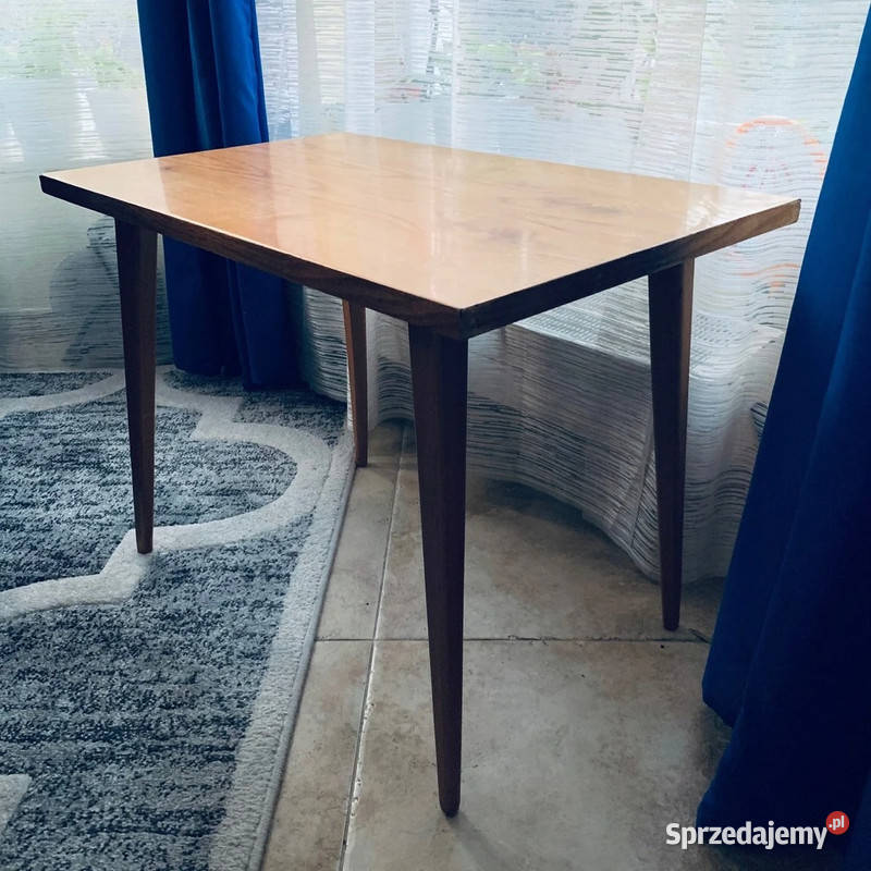 Stolik kawowy Vintage kolor jasnego drewna Walendów