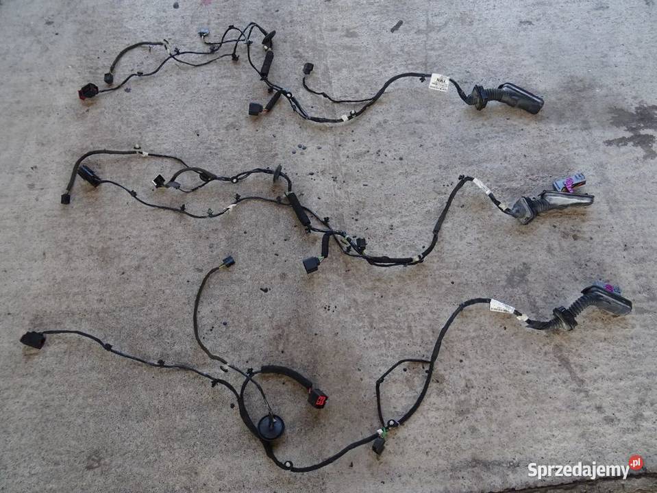 Zafira C wiązka instalacja elektryczna przód Parcice