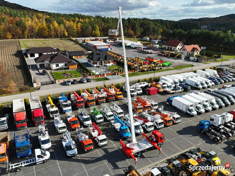 MAN TGM 18280 Zwyżka WUMAG WT 450 Podnośnik Widełki