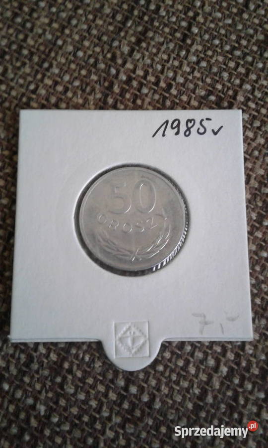 50 groszy 1985 r PRLokoło mennicza Konin