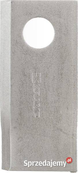 Nożyk kosiarki rotacyjnej prawy 106x48x4 mm Kamionna