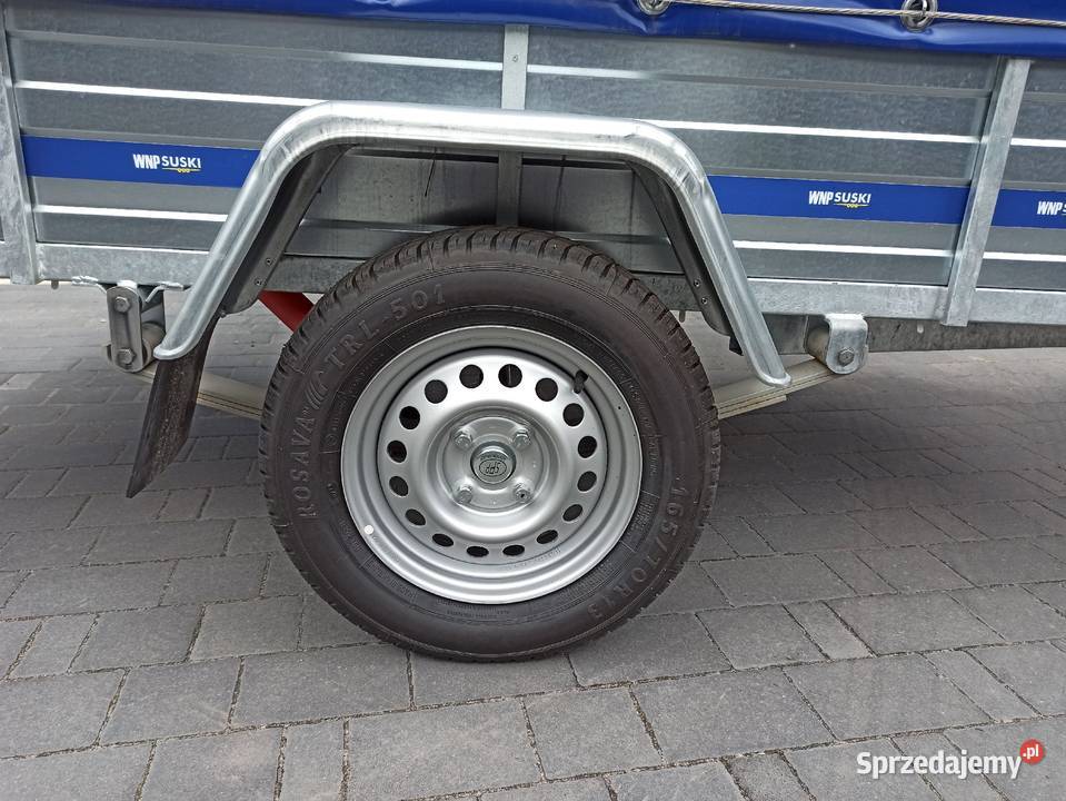 Przyczepka Suski 250x125 Przyczepa 750 Resor