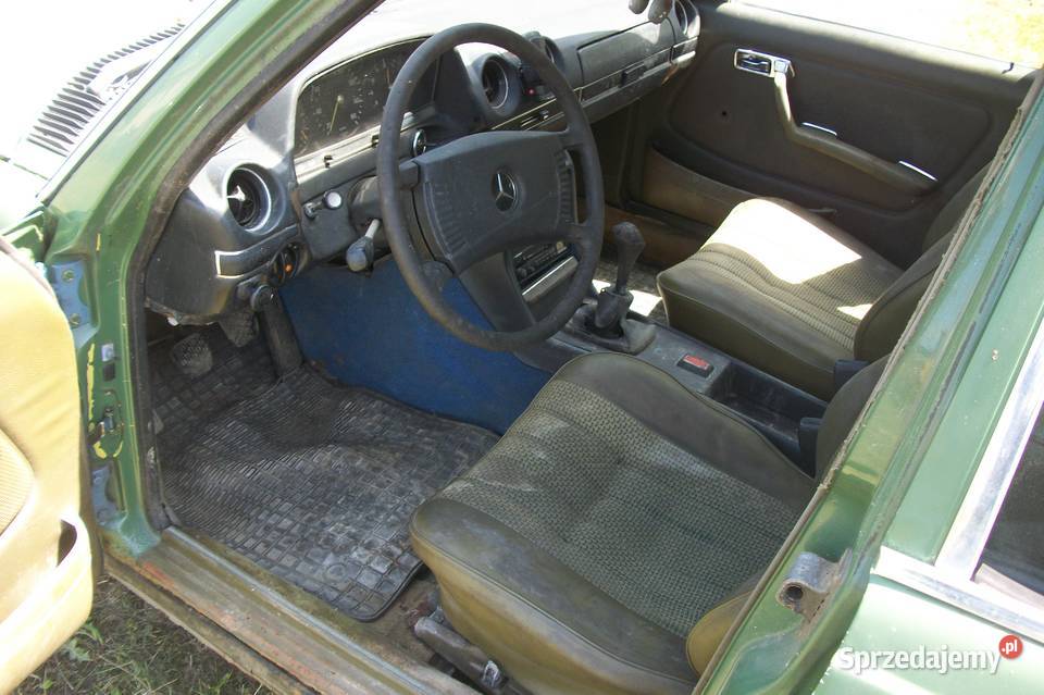 Mercedes w123 beczka 240d słaby stan w całości Przytyk sprzedam