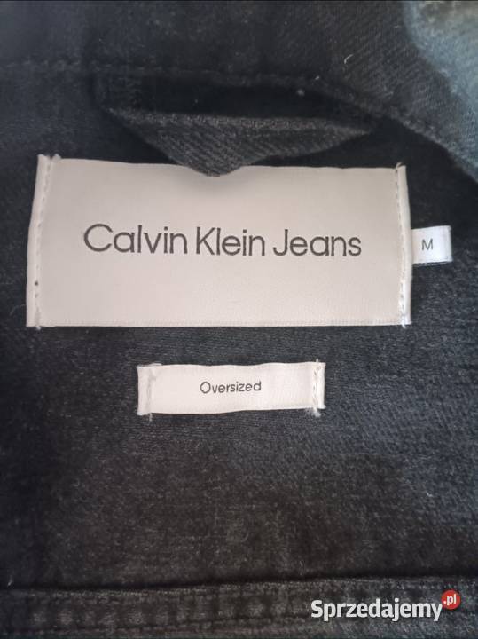 Jeansowa kurtka Calvin Klein rozmiar M oversize Warszawa