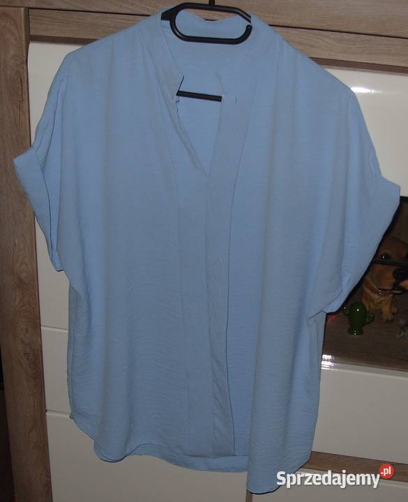 Baby Blue elegancka przewiewna bluzeczka r LXL Inny materiał wielkopolskie