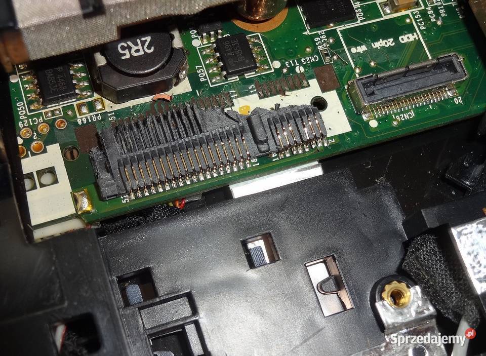 Laptop HP dv61110ew niekompletny uszkodz WiFi Szczecin