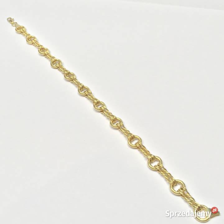 Złota BRANSOLETKA damska 750 18K cudownie złoto Bransoletki mazowieckie Warszawa