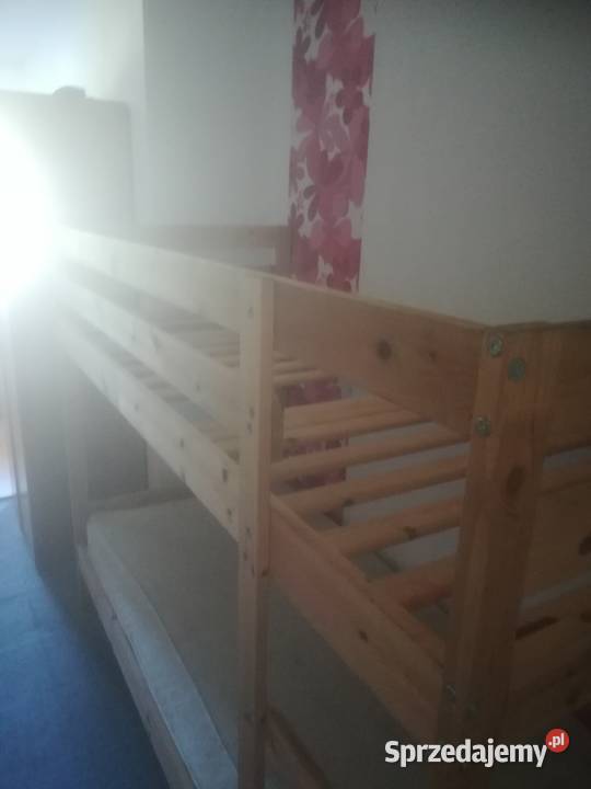 Sprzedam łóżko piętrowe Łóżka Dom i Ogród zachodniopomorskie Mrzeżyno