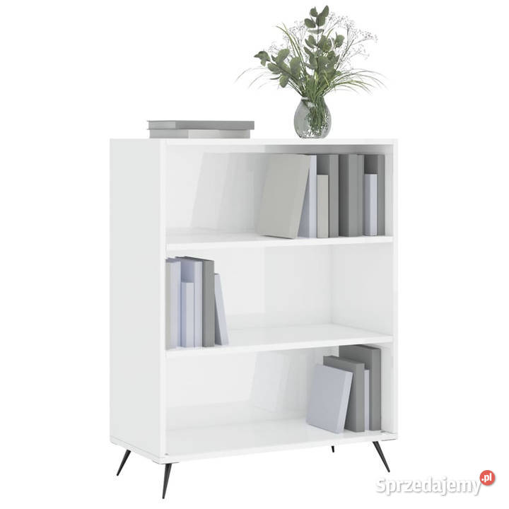 Regał biały połysk 695x325x90 materiał Warszawa