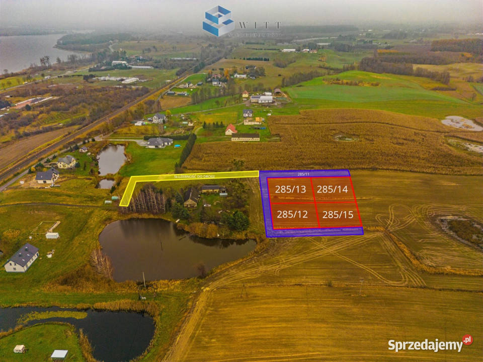 Grunt 1200m2 Nowa Wieś Koralowa telefon