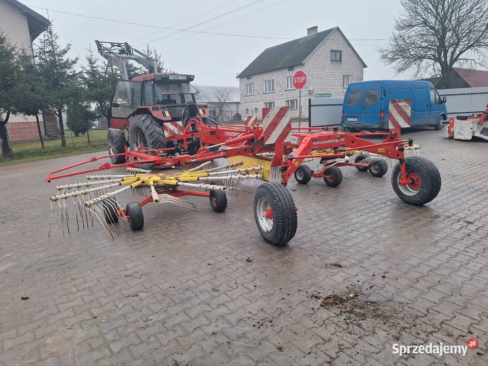 Zgrabiarka dwukaruzelowa Pottinger Stan podlaskie Łomża