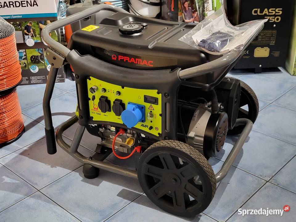 Agregat prądotwórczy 61kW PRAMAC z AVR łódzkie Lututów