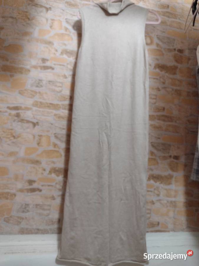 38M ZARA Dzianinowa sukienka ołówkowa z Madrytu