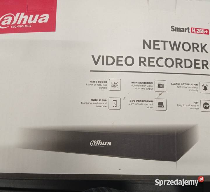 Monitoring 4 kamery monitor HIKVISION komplet Radzionków