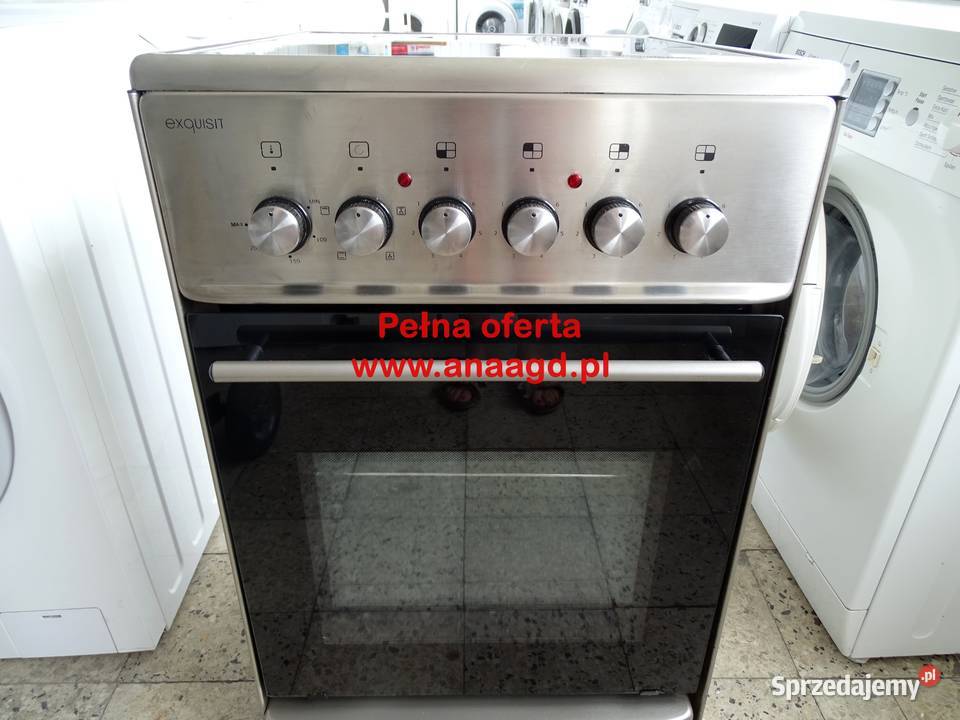 Kuchenka elektryczna szer 50 inox Duży Wybór Goleniów