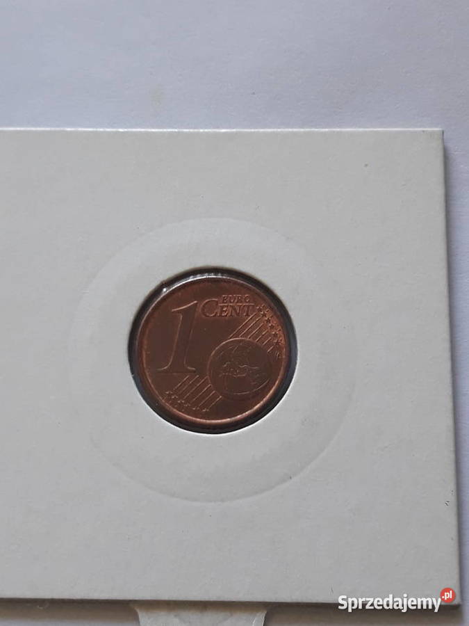 1 Eurocent Włochy 2002 r Konin