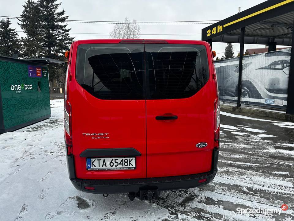 FORD TRANSIT CUSTOM ŁADNY manualna Łękawica