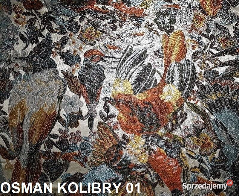 Tkanina obiciowa żakardowa Osman Kolibry wielkopolskie Kępno