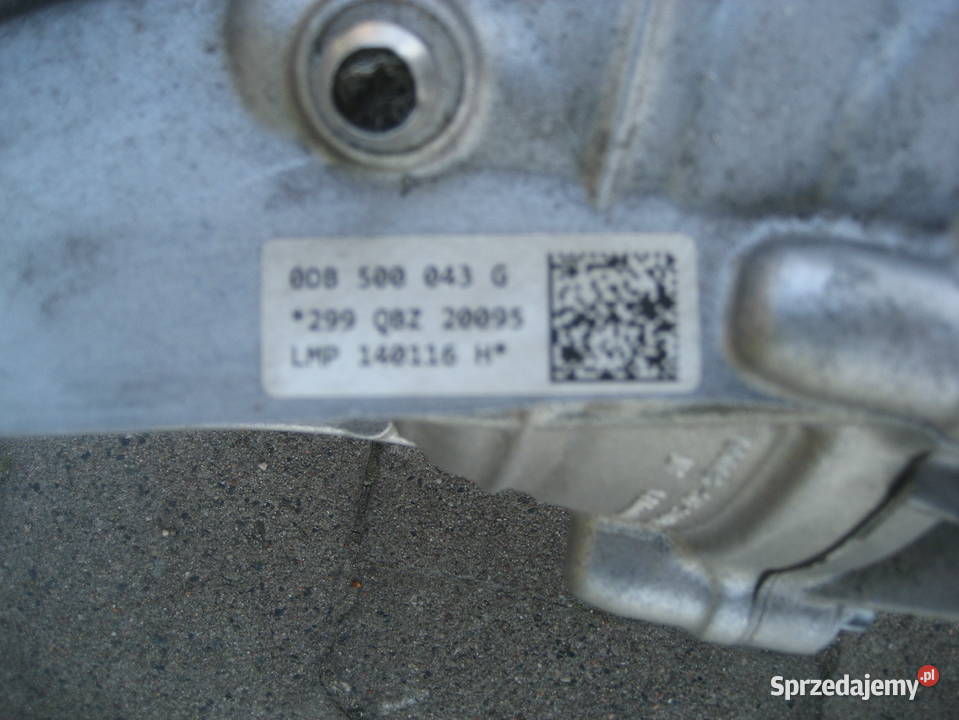 AUDI A4 B9 8W a5 1520R MOST TYŁ 0DB500043G Rakoniewice