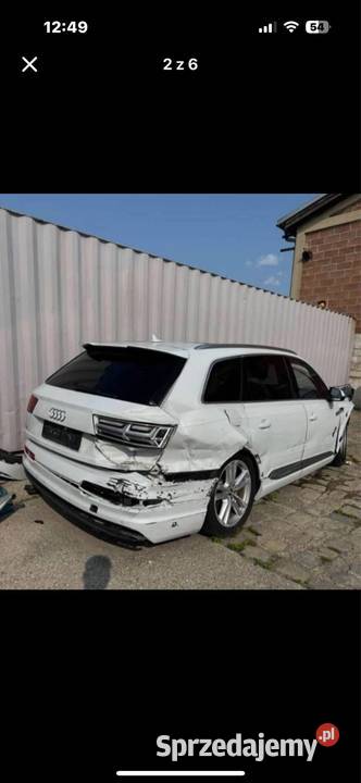 SPRZEDAM CZĘŚCI AUDI Q7 4M