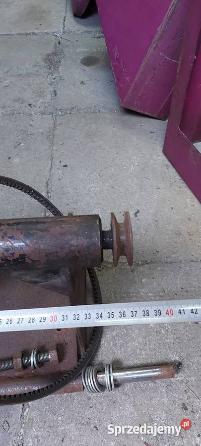 Szczotkarka szlifietka wałek z kołem pasowym Elektryczne Nowy Sącz sprzedam