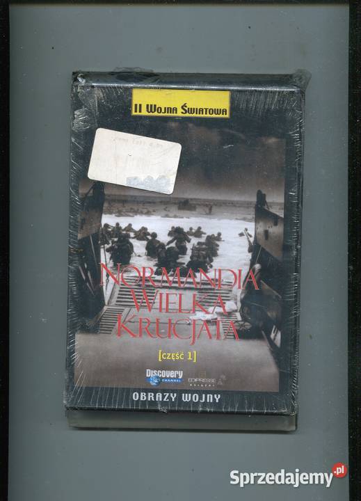 Obrazy wojny Normandia Wielka Krucjata Film DVD zachodniopomorskie