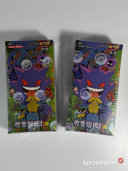 Pokmon TCG Booster Boxy 151 Surprises slimjumbo Wrocław