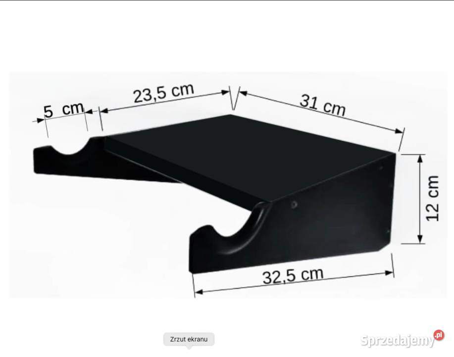 czarny nowoczesny wieszak na rower loft Części i akcesoria Białystok