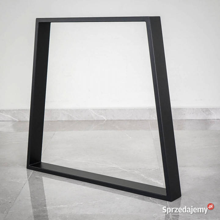 Noga TRAPEZ 80x71 CZARNA Nogi i nóżki Chmielnik