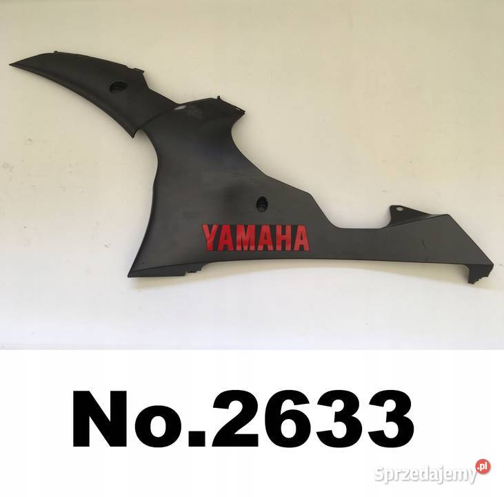 YAMAHA YZFR6 RJ15 08 Owiewka Pług Bok Osłona L Łobżenica