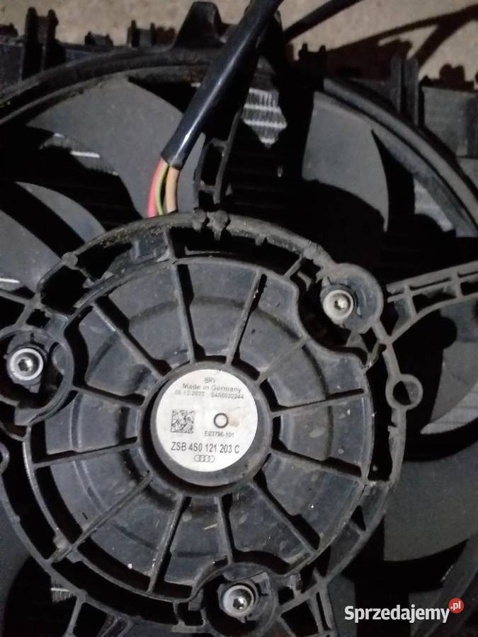 Wentylator chłodnica audi r8 2022 osobowe Chłodnie wody Września