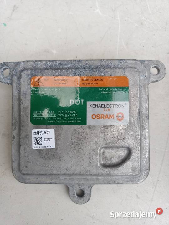 Opel przetwornica lampy Xenon AA4265102HQ osobowe Jarocin